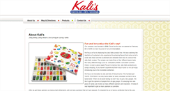 Desktop Screenshot of kaliscandy.com