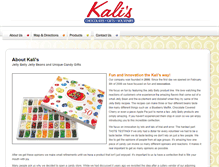 Tablet Screenshot of kaliscandy.com